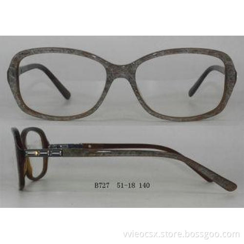 Light Colors Full Rim Acetate Optical Spectacles Frames For